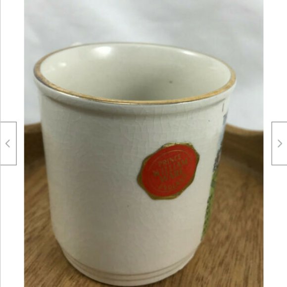 Gardener's Prayer Prince William Ware England Gold Trim Coffee Mug - Picture 6 of 8